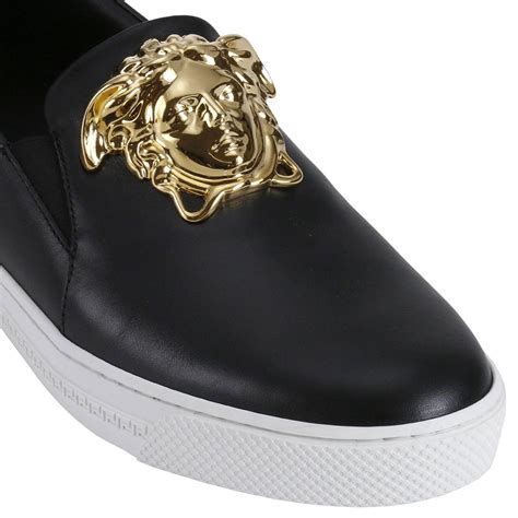 versace collection lace shoe men& 39|Versace sneakers men price.